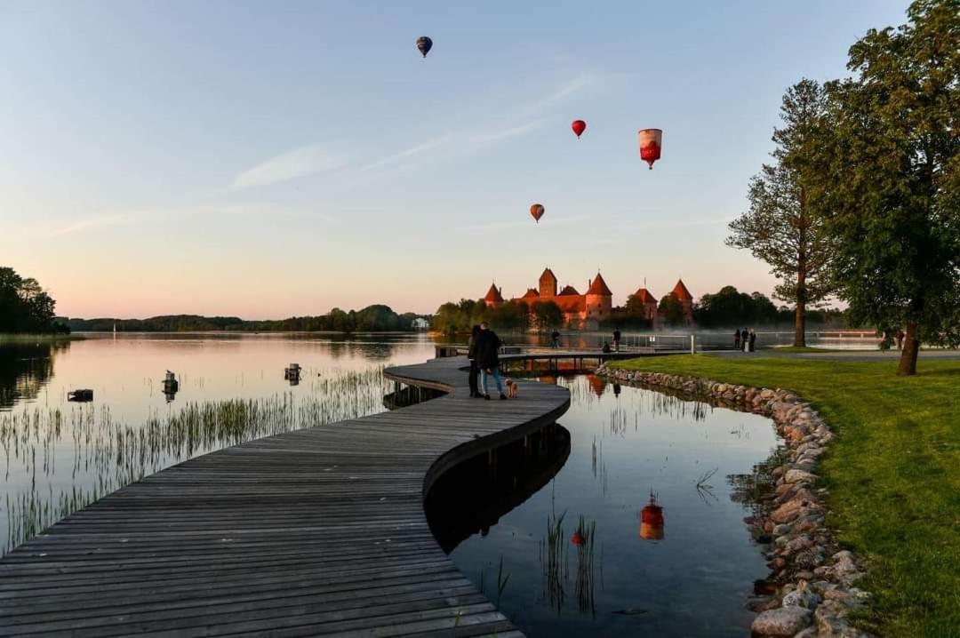 Stilingi Apartamentai Su Virtuve Traku Miesto Centre Trakai Buitenkant foto